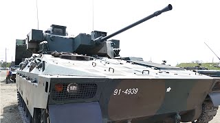 陸自のFV　89式装甲戦闘車　実弾射撃