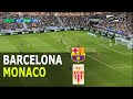 BARCELONA vs AS MONACO - 2024 | Full Match All Goals |  PES Gameplay