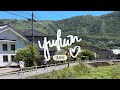 7 hours in Yufuin 湯布院 ｜street food, floral village, kinrin lake