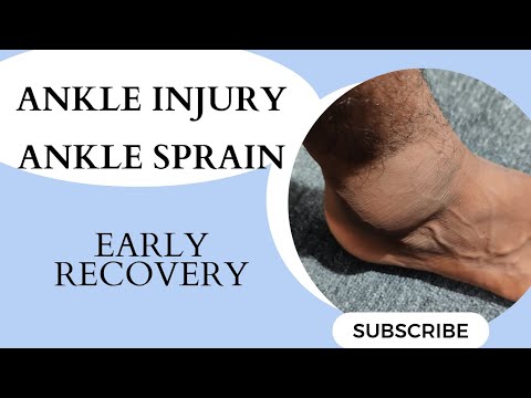 Ankle Injury / Sprained Ankle...How To Recover Injury Faster ? #ankle ...