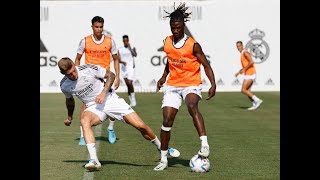 13 Jul Real Madrid Training: Fifth pre-season| Two sessions| ball-based drills & small pitches games