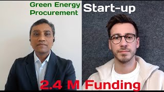 Renewable Energy Procurement, Startup Challenges, Pre-seed funding| David Budde| EP 02