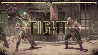 Kotal Kahn vs Baraka - Kahn's Arena: Story Mode - Mortal Kombat 11