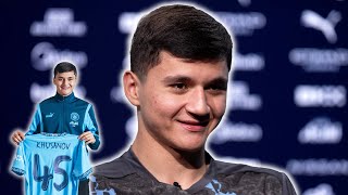 'The BEST CLUB! With BEST COACH! Playing in BEST LEAGUE!' | Abdukodir Khusanov SIGNS for Man City