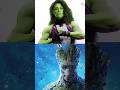 Groot vs she hulk #shorts #short #marvel #trending #subscribe #youtube