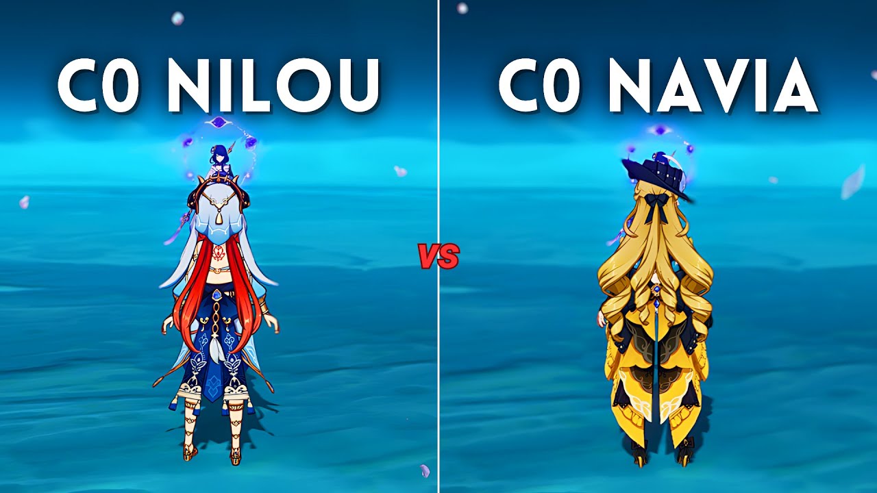 Who To Pull In 4.8? Navia Vs Nilou!! [ Genshin Impact ] - YouTube