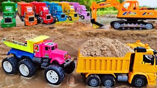 RC TRACTORS, MEGA RC TRUCKS, RC MACHINES COLLECTION!! EXCAVATOR LESU ET30H, KABOLITE K350-200 DIGGER