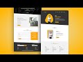 How to Create a Portfolio Website using Html, Css and JavaScript | Crown Coder