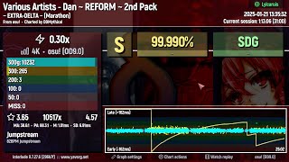 Delta Dan 99.99% FC!!!!!!!!! (totally real score)