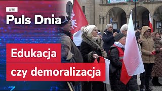 Edukacja czy demoralizacja. Protest w centrum Poznania