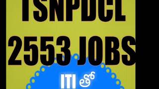 TSNPDCL Jobs