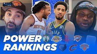 NBA Power Rankings: Hello Pacers!, Knicks RISING, Rockets in free fall | The Dime With Josh and Kwab