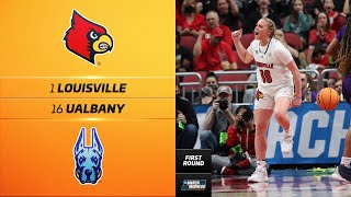 Louisville vs. UAlbany - Women’s NCAA tournament first-round highlights