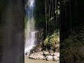 keindahan alam sumatra Selatan, air terjun keluar dari air tanah sehingga sangat bersih