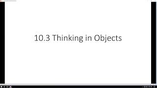 10 3 Thinking in Objects