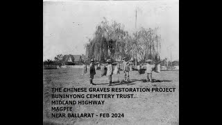 Buninyong Cemetery Chinese Graves Restoration Project