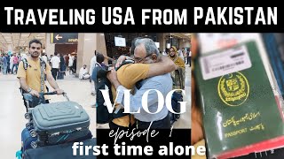 TRAVELING USA FROM PAKISTAN FOR THE FIRST TIME ALONE. #usa #traveling #pakistan