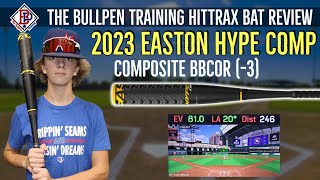 First Swings with the Easton Hype Comp BBCOR Baseball Bat Review with The Bullpen Training