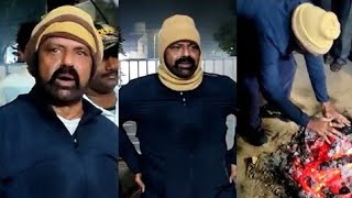 Balakrishna Jogging In Naravaripalli Village | Balakrishna Morning Walking at NaravariPalle