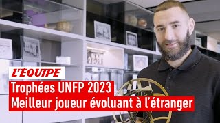 Trophée UNFP 2023 -  Karim Benzema (Real Madrid) élu meilleur joueur français évoluant à l'étranger