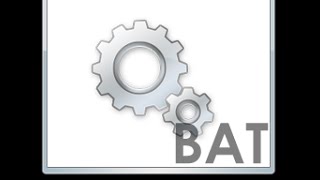 how to make a fake virus with a batch file