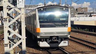 JR東日本中央線E233系t37編成中央特快高尾行き西荻窪駅通過(2024/9/10)