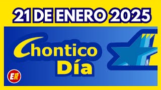 Resultado CHONTICO DIA de hoy martes 21 de Enero de 2025 💫✅💰