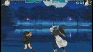 Melty Blood Actress Again F-Satsuki vs. H-Riesbyfe