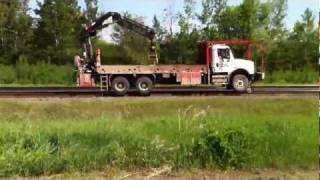 CN Train Spotting: CN Maintenance Truck On Tracks