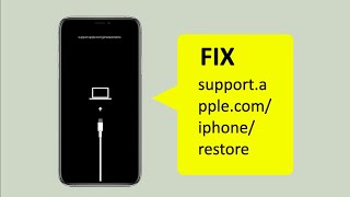 How to Fix iPhone That Says support.apple.com/iphone/restore on iOS 15/14