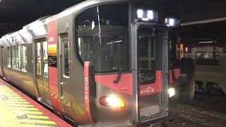 【Urara】227系　普通列車　JR宇野線　宇野行き　岡山駅発車