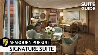 Seabourn Pursuit | Signature Suite Full Walkthrough Tour | 4K