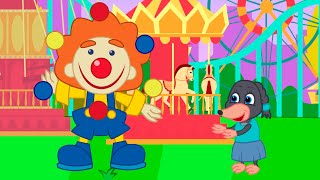 Benny Mole and Friends - Clown show Cartoon for Kids