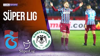 Trabzonspor vs Konyaspor | SÜPER LIG HIGHLIGHTS | 02/13/2022 | beIN SPORTS USA