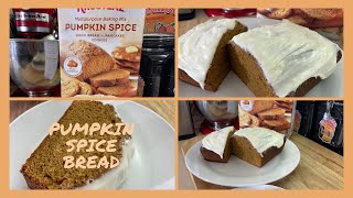 Krusteaz  Has Their  Holiday  Mixes Out/OLD SCHOOL PUMPKIN SPICE BREAD/ITS ABSOLUTELY DELICIOUS