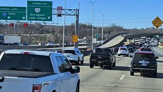 Dec 31st, Daily Trucking on I-95: Lorton to Fredericksburg – Scenic 4K Winter Drive - 4K hdr Drive