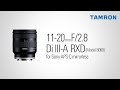 【タムロン公式】11-20mm F2.8 (Model B060）プロモーションムービー | Sony | ソニー Eマウント用 | cinematic | Vlog