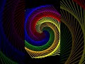 How to create Rainbow Benzene in python | turtle | turtle graphics #2 #shorts #python