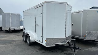 2024 Haulmark Passport 6x12 tandem axle enclosed cargo trailer walk around by D2 Trailer Sales