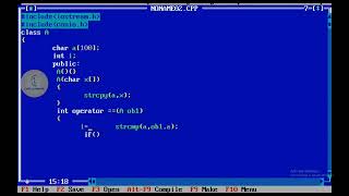 C++ | Operator overloading '== operator' compare two strings | CodeLearning