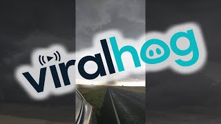Mother and Son Witness Tornado Touching Down || ViralHog