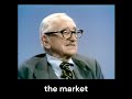 F.A. Hayek on the Market