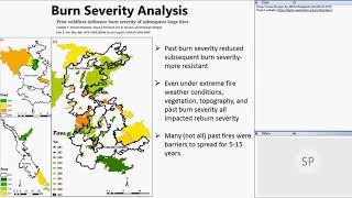 Evaluation of burn mosaics on subsequent wildfire behavior, severity and fire management strategies