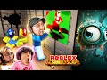 Roblox Scramblescape!  Unscramble Art to Survive the Entity (FGTeeV Family Escape Gameplay)