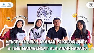 🎧NGOBAM’S #3 EPS 3 | MENGENAL BIRO LAYANAN PSIKOLOGI UMBY & TIME MANAGEMENT ALA ANAK MAGANG🫣🔍