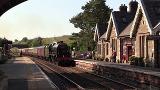 LMS 46115 Battles the Heat on the Dalesman 22/6/23.