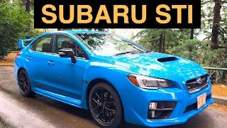 2016 Subaru WRX STI Series.HyperBlue - Review & Test Drive