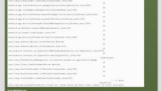 Didn't find .MyApp class on path: DexPathList. Only if running debug apk directly