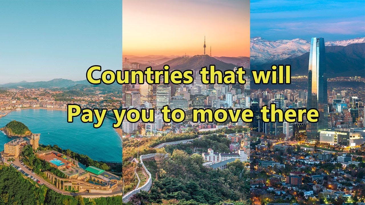 Countries That Will Pay You To Move There - YouTube