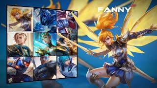 MENTAHAN PILIH HERO ML FANNY LIGHTBORN | CHOOSE YOUR CHARACTER MOBILE LEGENDS